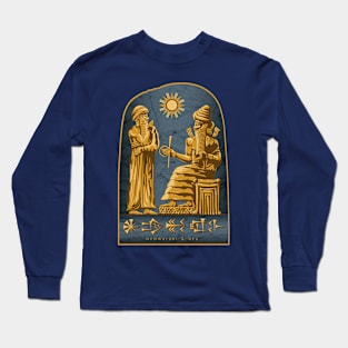 Hammurabi & Utu Long Sleeve T-Shirt